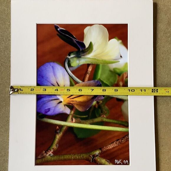 Bright & Beautiful Orchid Photograph Matted Print MIK 2009 - Picture 10 of 12